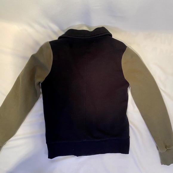 Element Zip Down Women’s Fitted Black and Green Jacket Size S/P - Picture 2 of 8